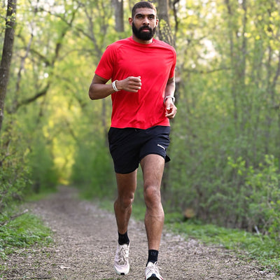 MudGear 2in1 training shorts lifestyle photo 1 — customer photo