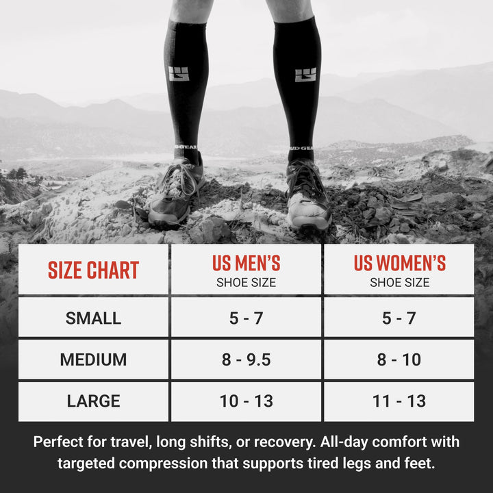 Tall Compression Socks (Neon Green)