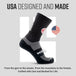 SPARTAN by MudGear Crew Height Sock