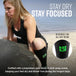 Tall Compression Socks (Black/Green)