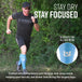 Tall Compression Socks (Neon Blue)