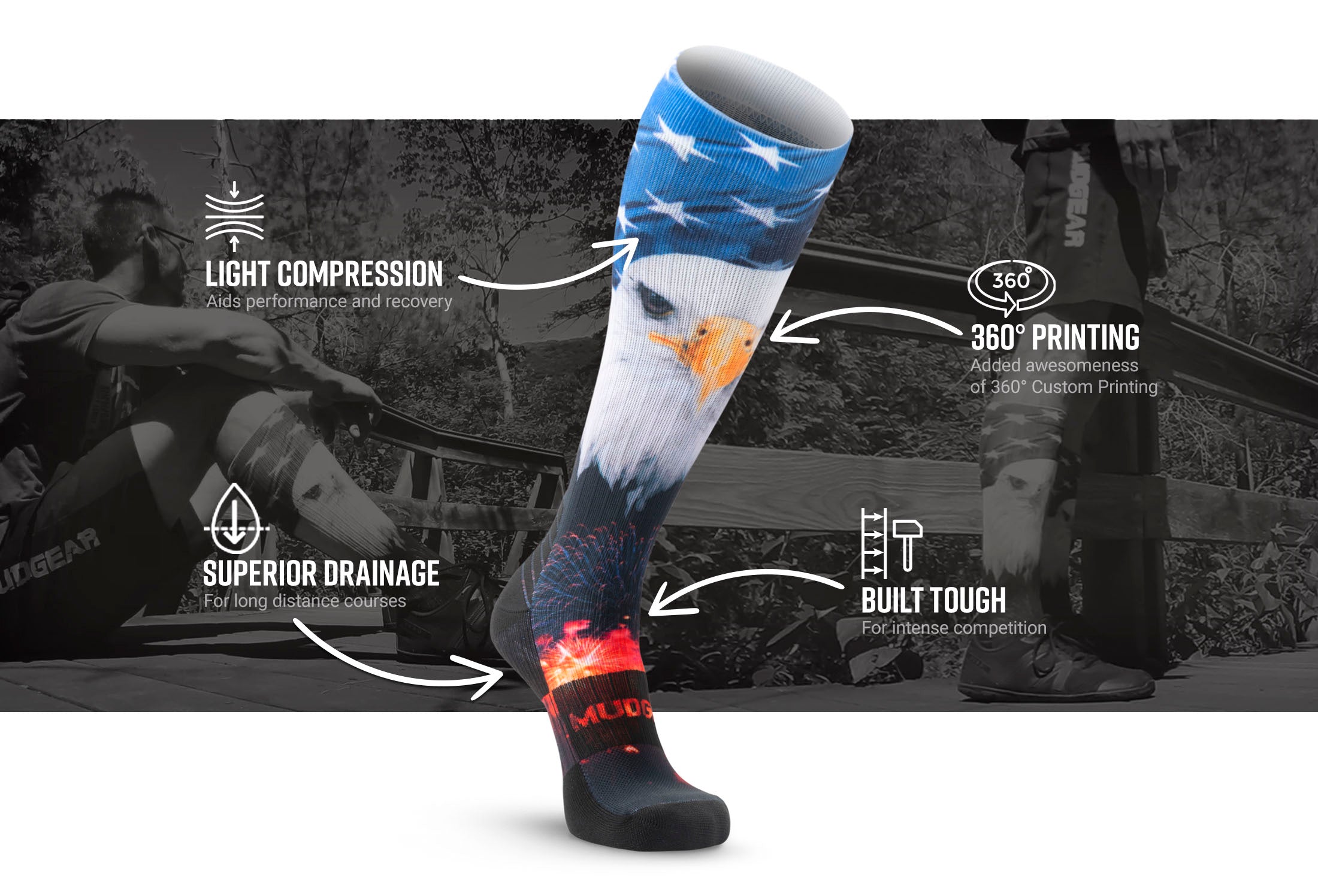 tall compression freedom socks