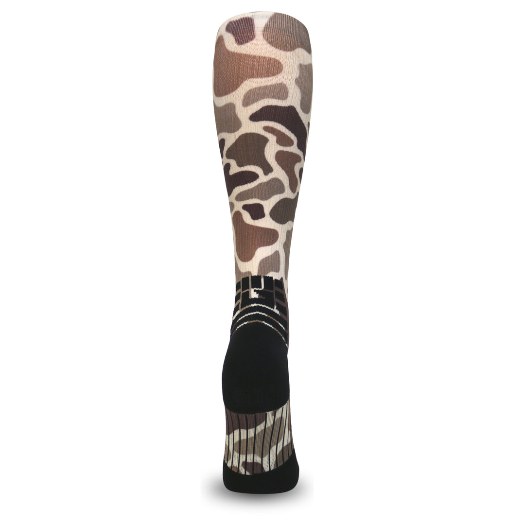 MudGear Custom Duck Camo Tall Compression Socks (1 pair)