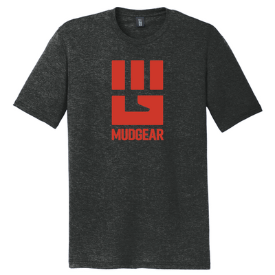 MudGear Tri-Blend Fist Logo Tee - Orange (Made to Order DTF)