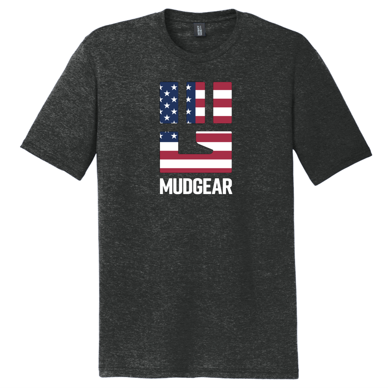 MudGear Tri-Blend Fist Logo Tee - USA (Made to Order DTF)