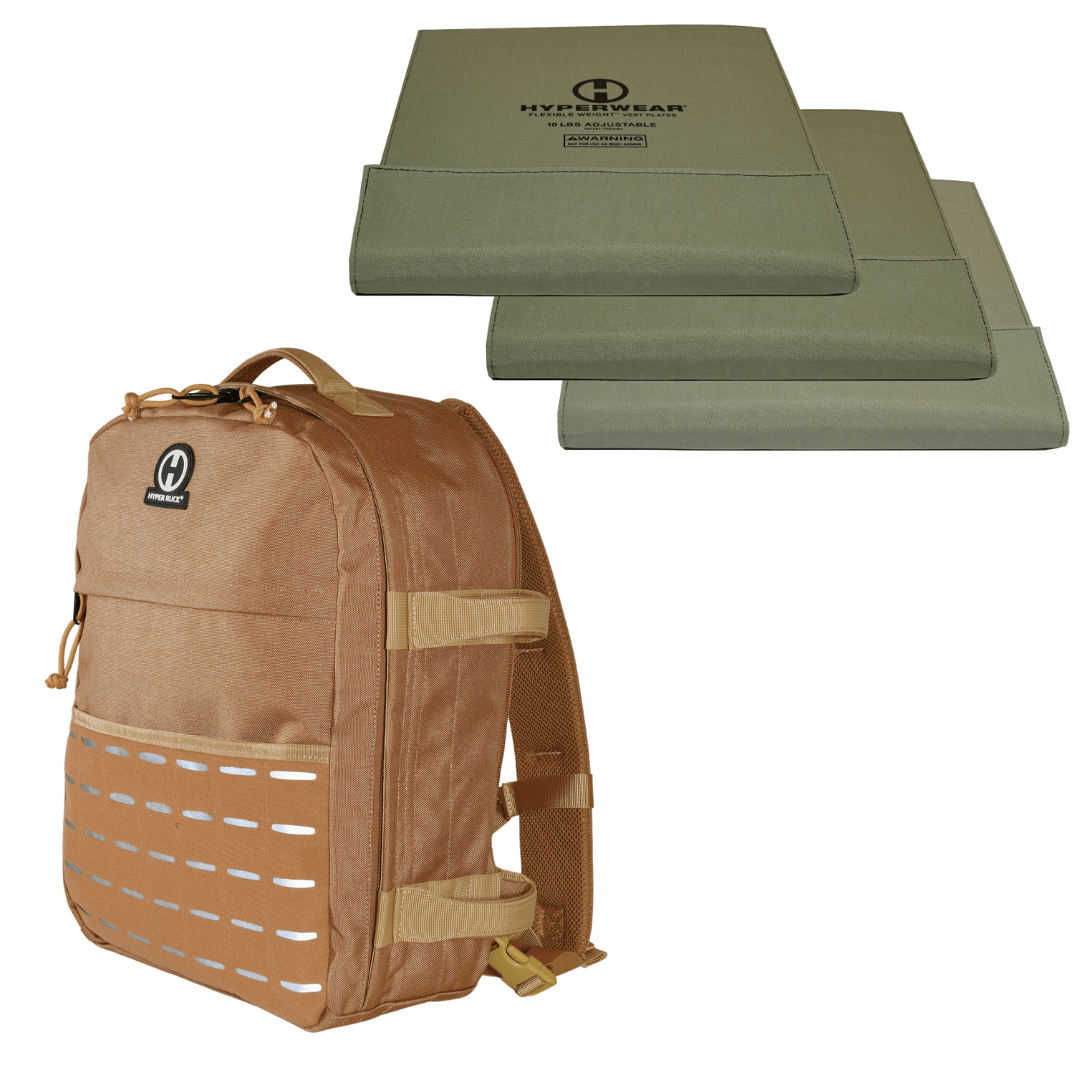 HYPER RUCK® Rucking Backpack | Strength Training and Every Day Carry Bag