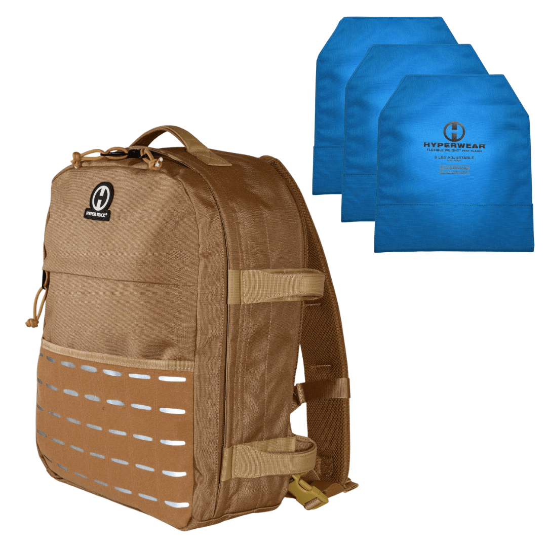 HYPER RUCK® Rucking Backpack | Strength Training and Every Day Carry Bag