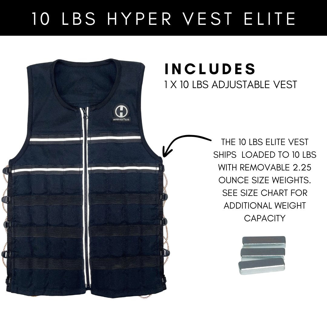 Hyper Vest ELITE Weighted Vest | Thin, Comfortable, &amp; High-Performance