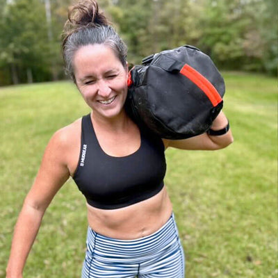 mudgear sports bra lifestyle image 1 — customer photo