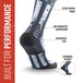 MudGear Custom First Responder Red Line Compression Sock (1 pair)