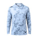MudGear Sun Hoodie in light gray camo with long sleeves and hood