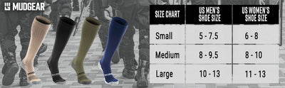 Tall Compression Socks Tactical Line (Olive Drab Green)