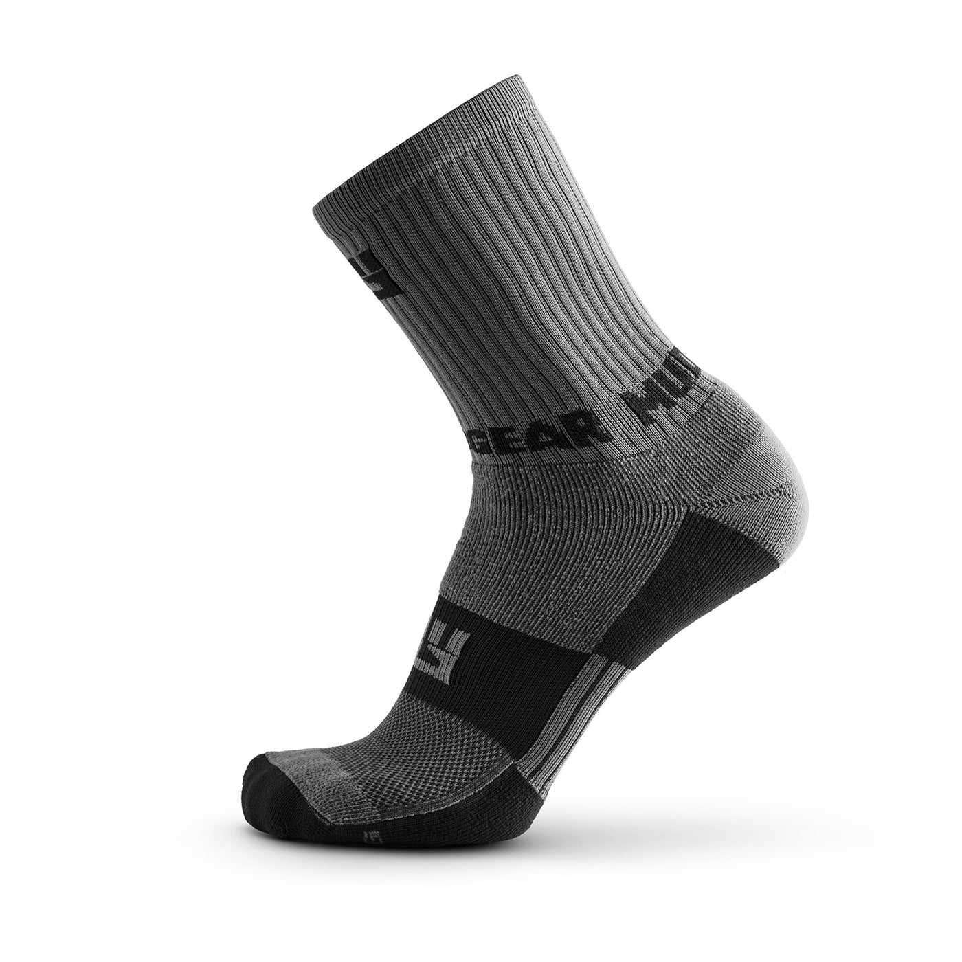 Performance Hiking/Trekking Sock - Gray/Black (2 Pair Pack)