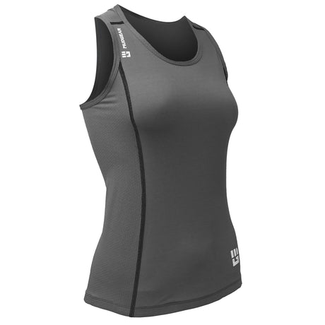 Mudgear Women’s Performance Racerback Tank (Gray)