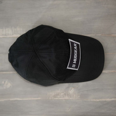 The Embroidered Mudgear Hat in Black
